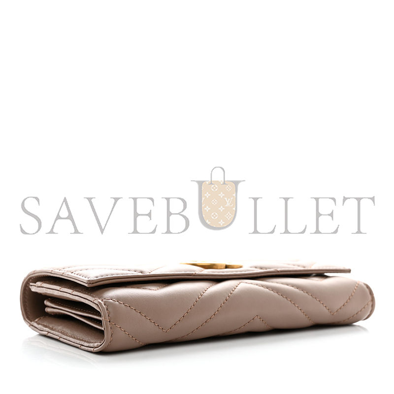 Gvc*1 gg marmont continental wallet 443436 (19*10.5*3cm)